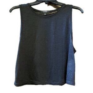 Zobha black workout tank size L